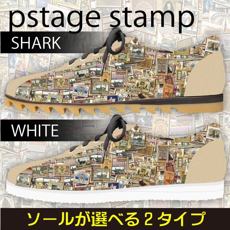 スニーカー　ローカット　postage stamp  Model:メンズSN-L17SS-5 | 