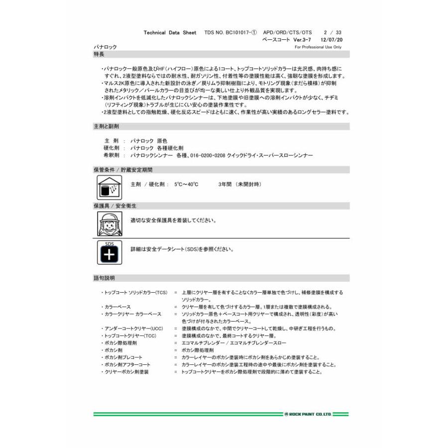 ロックペイント 088-0110 パナロック硬化剤 4Kg : カラートリム - 通販