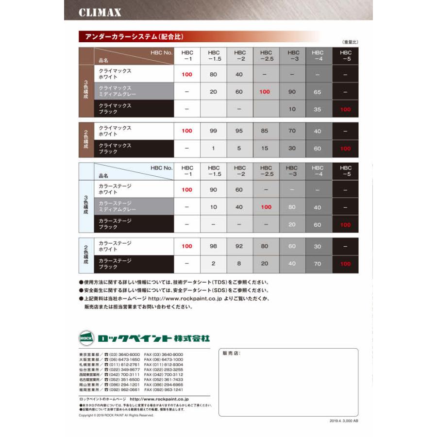 ロックペイント 202-6910 ロックプラサフ クライマックス（ホワイト