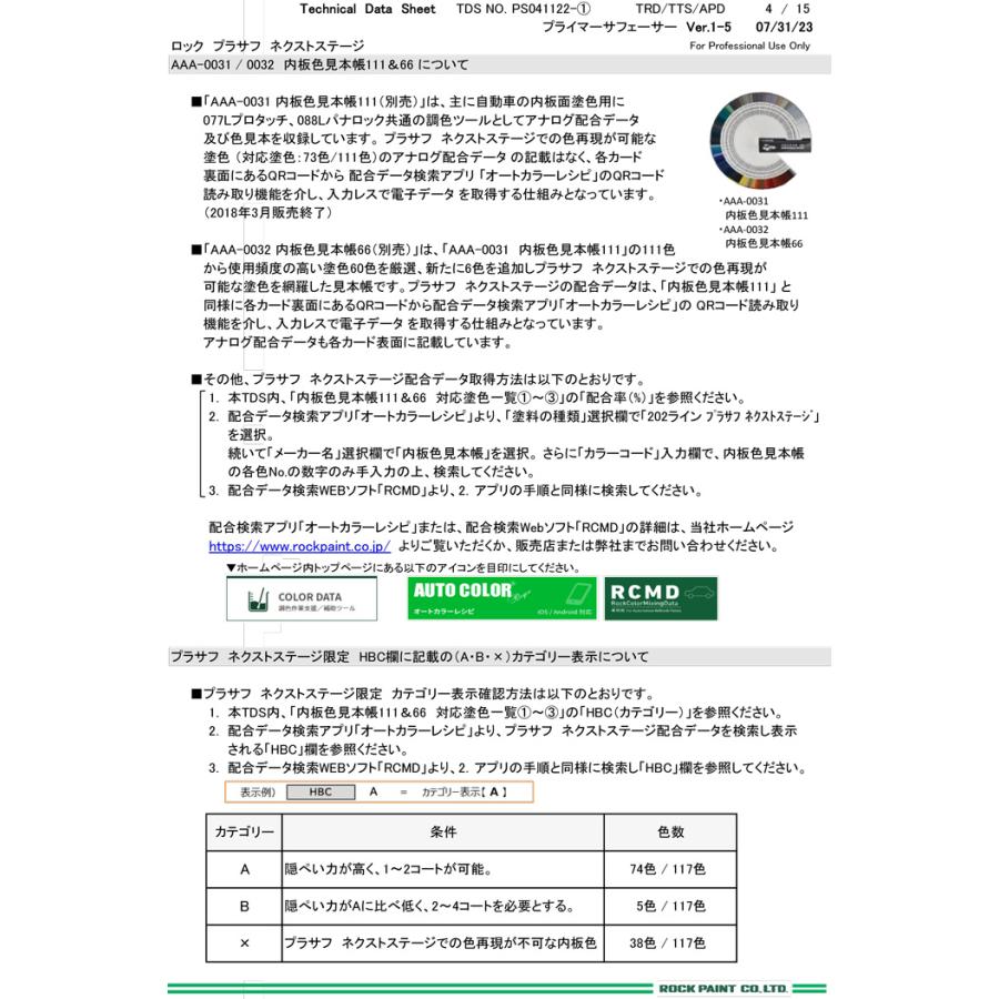 ロックペイント 202-8910 ロック プラサフ ネクストステージ（ホワイト