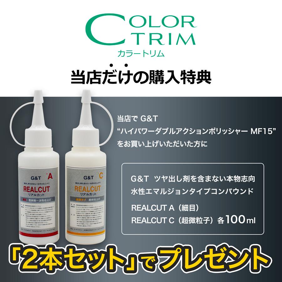 G＆T ハイパワー ダブルアクションポリッシャー MF-15 コンパウンド
