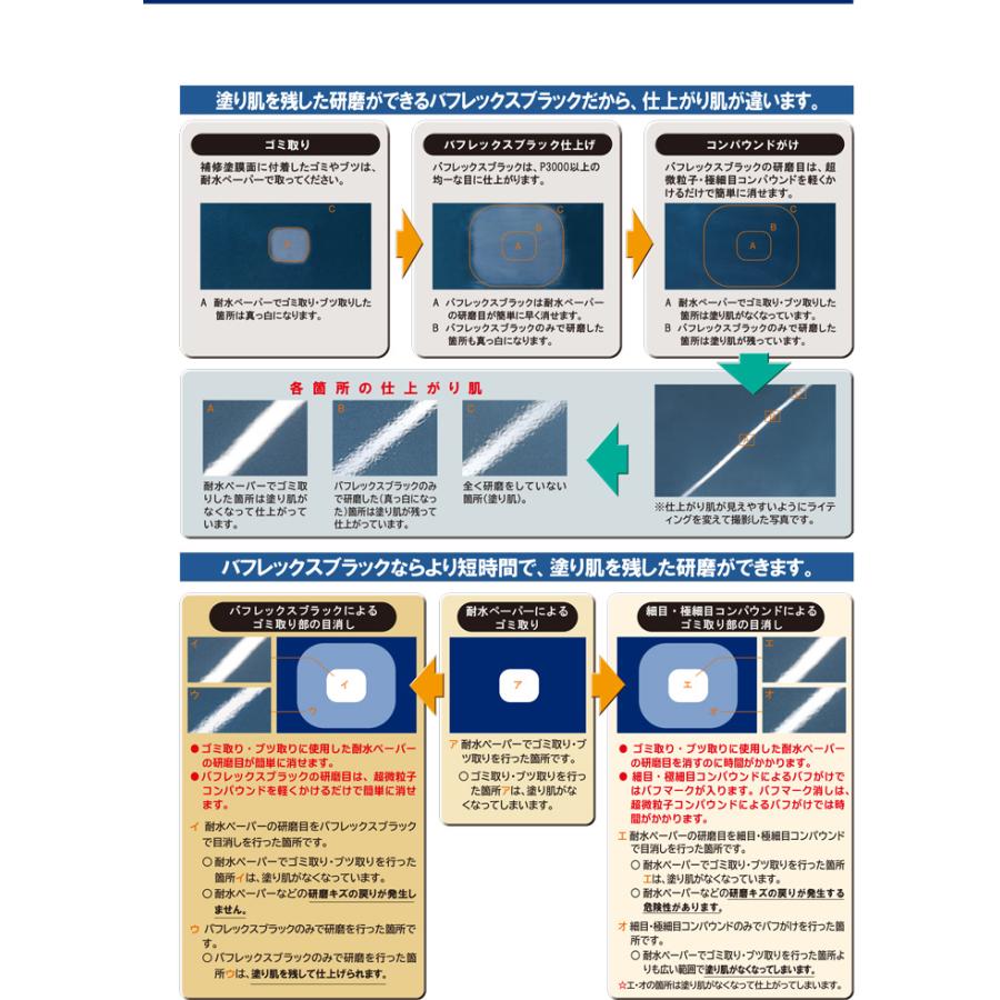 コバックス バフレックス ブラック シート K-3000 (7100) : カラー
