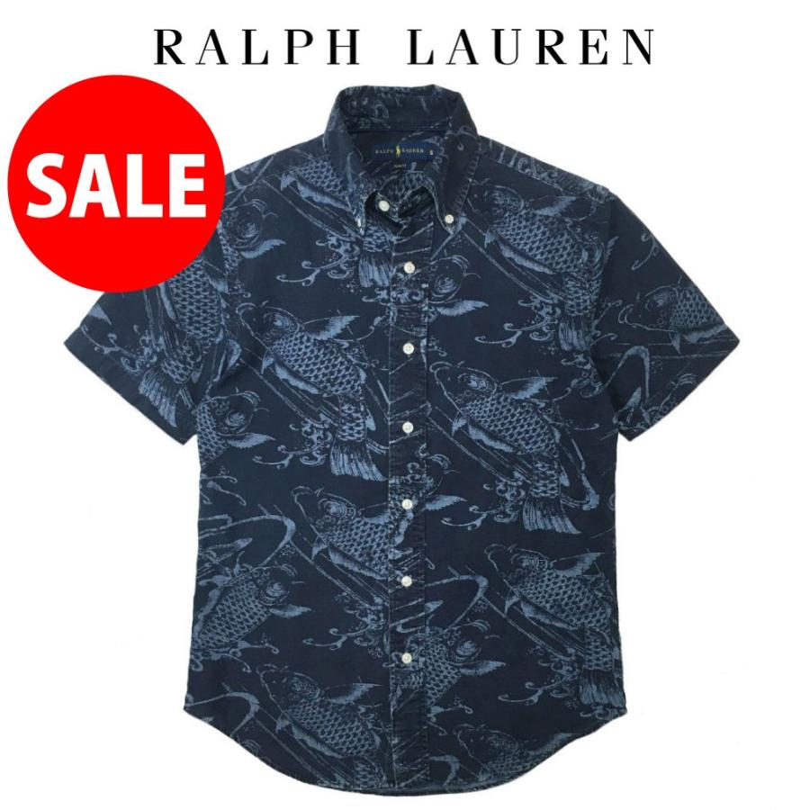ポロ ラルフローレン シャツ 半袖 鯉 和柄 プリント Polo Ralph Lauren メンズ Mens 01rl 03 Colorwardrobe 通販 Yahoo ショッピング