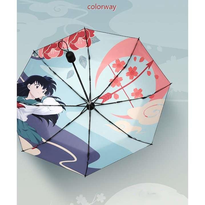 犬夜叉 殺生丸 日暮かごめ 大人気 キャラクターグッズ アニメ 折りたたみ傘 晴雨両用 mxk Colorway 通販 Yahoo ショッピング