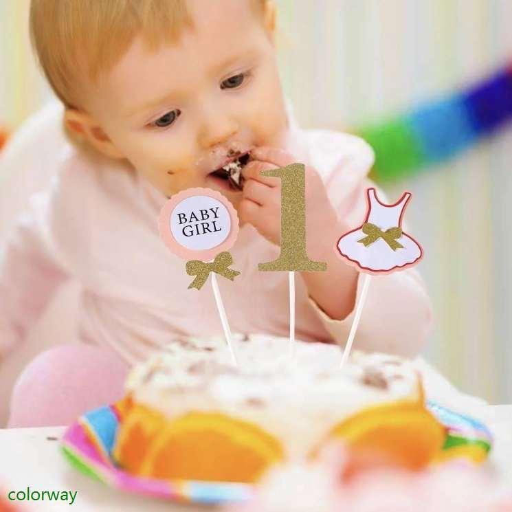 最も優遇の 1歳 1才 フォトプロップス デコレーション ケーキ 3点セット ケーキトッパー ファーストバースデー 誕生日 アルバム 赤ちゃん 記念撮影 製菓用デコレーション 領収書が必要な場合は別途ご連絡ください はい Www We Job Com