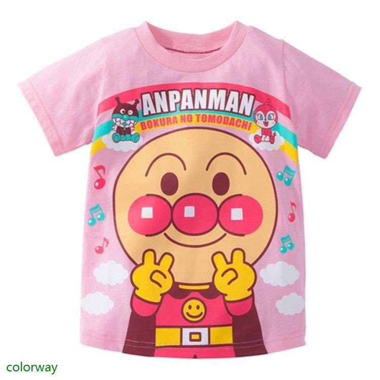 アンパンマン半袖ｔシャツ90cm 130cm 韓国子供服 春夏 レビューを書けば送料当店負担