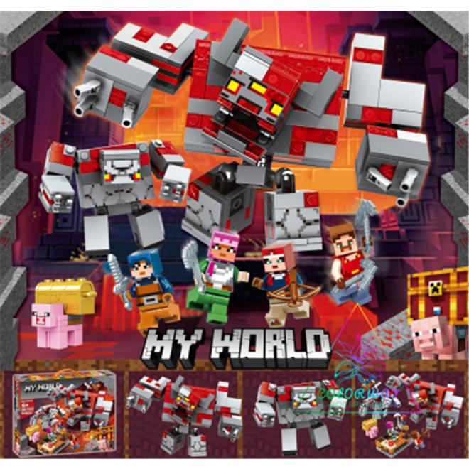 マインクラフト レゴ レッドストーンの決戦 おもちゃ マインクラフト ブロック レゴ 互換 子供プレゼント ギフト Cw A1384 Colorway 通販 Yahoo ショッピング