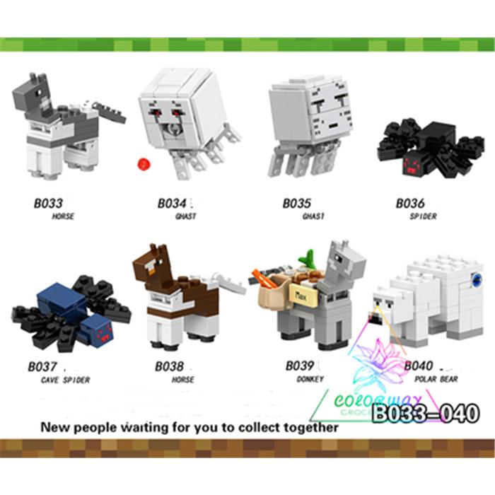 Minecraft ミニフィグ ガスト 8体セット レゴ互換 ブロック Lego風 マインクラフト風 おもちゃ 大人気 プレゼント Cw A1457 Colorway 通販 Yahoo ショッピング