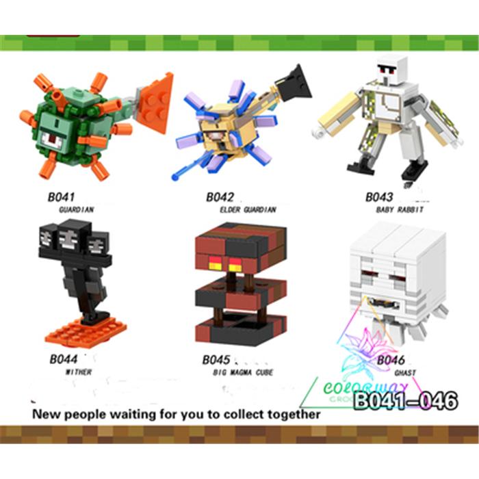 Minecraft ミニフィグ ビッグマグマキューブ 6体セット レゴ互換 ブロック Lego風 マインクラフト風 おもちゃ 大人気 プレゼント Cw A1458 Colorway 通販 Yahoo ショッピング