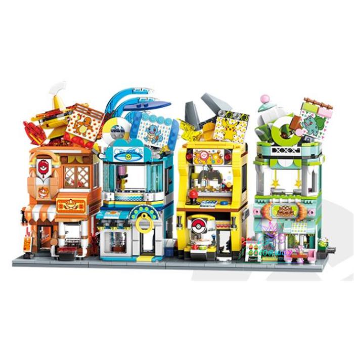 ブロック おもちゃピカチュウ ポケモン ストリートビュー 町並み レゴ 互換 知育玩具 クリスマスプレゼント Cw A1548 Colorway 通販 Yahoo ショッピング