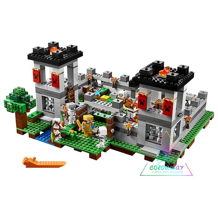 マインクラフト レゴ おもちゃ The Fortrees ギフト 春の新作続々 新品 子供プレゼント 互換