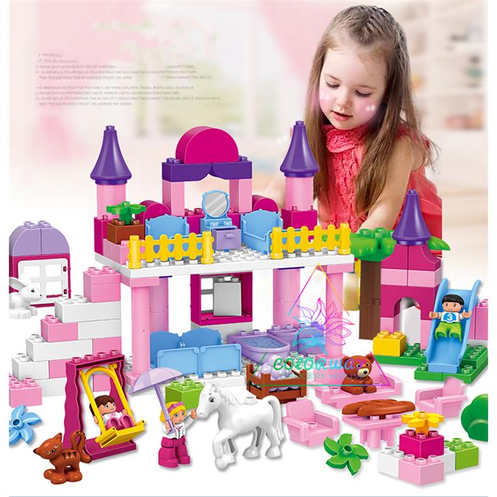 ブロック 117ピース プリンセスお城 レゴ Lego デュプロ Duplo 互換 知育 動物 おもちゃ 教育 教材 クリスマスプレゼント Cw A1786 Colorway 通販 Yahoo ショッピング