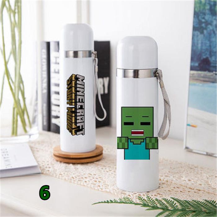 Minecraft マインクラフト マイクラ グッズ ゲーム キャラクター サーモボトル 400ml ステンレス製 クリーパー くも 水筒 Cw 25 Colorway 通販 Yahoo ショッピング