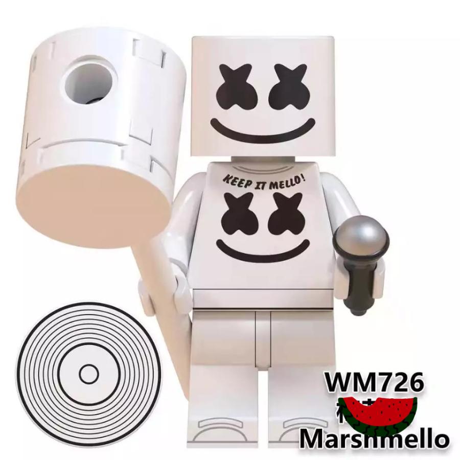 ミニフィグ Fortnite フォートナイト Marshmello マシュメロ ゲーム キャラクター ８体セット レゴ 互換 Lego ミニフィギュア ブロック Cw 54 Colorway 通販 Yahoo ショッピング