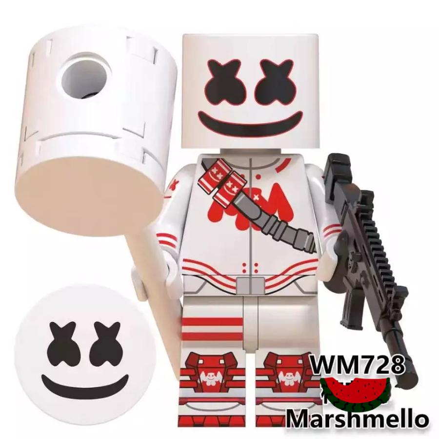 ミニフィグ Fortnite フォートナイト Marshmello マシュメロ ゲーム キャラクター ８体セット レゴ 互換 Lego ミニフィギュア ブロック Cw 54 Colorway 通販 Yahoo ショッピング