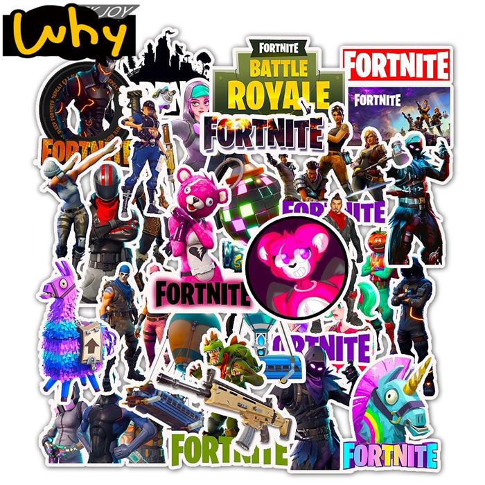 ステッカー Fortnite フォートナイト ゲーム キャラクター シール 2pcs 100枚入り 文具 ステーショナリー Cw A802 Colorway 通販 Yahoo ショッピング