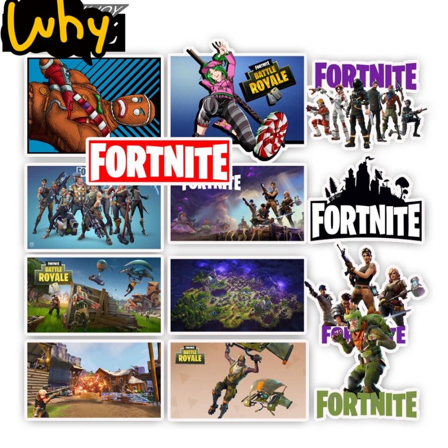 ステッカー Fortnite フォートナイト ゲーム キャラクター シール 2pcs 100枚入り 文具 ステーショナリー Cw A802 Colorway 通販 Yahoo ショッピング