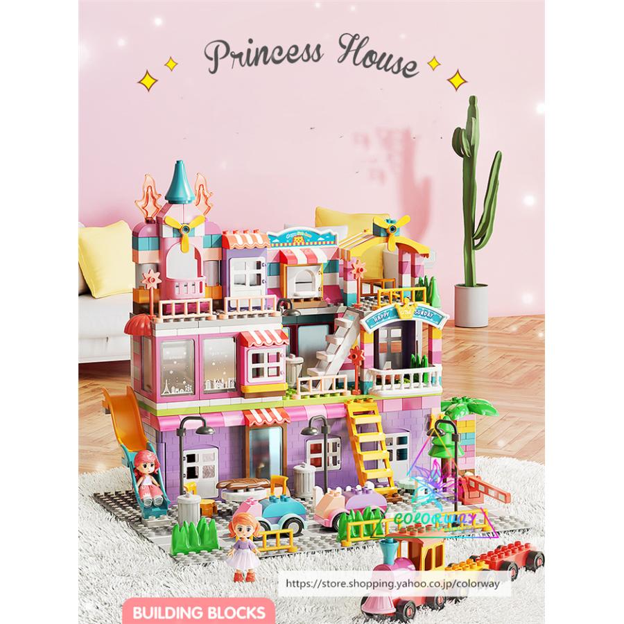 ブロック 400ピース プリンセスお城 レゴ Lego デュプロ Duplo 互換 知育 動物 おもちゃ 教育 教材 クリスマスプレゼント Cw2258 Colorway 通販 Yahoo ショッピング