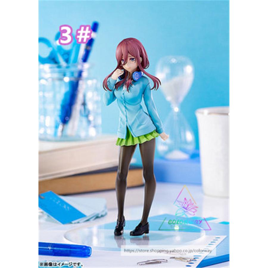 五等分の花嫁 中野一花 二乃 三玖 四葉 五月 アニメ 並行輸入 87 以上節約 塗装済み品 可愛い スマホゲーム フィギュア