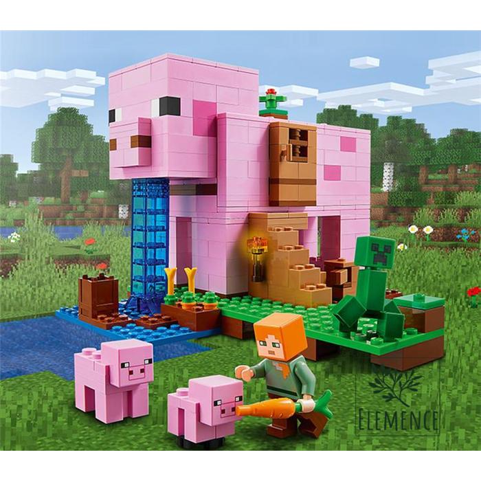 マインクラフト レゴ マインクラフト 豚の部屋 おもちゃ ブロック レゴ 互換 E 56 Colorway 通販 Yahoo ショッピング