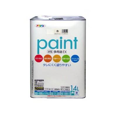 送料無料】 アサヒペン 水性多用途EX アイボリー (全2色) [14L 送料無料】 アサヒペン 水性多用途EX アイボリー (全2色) [14L