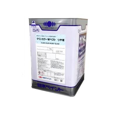 【送料無料】 ニッペ クリンカラーWベスト つや有り CB1 ダークグリーン [15kg] 日本ペイント｜colour-harmony