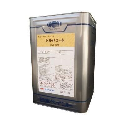 日本ペイント【シルバーコート】　アルミニウムペイント　ニッペ 楽天市場】ニッペ シルバコート 1L缶【1液 油性 アルミニウム 日本
