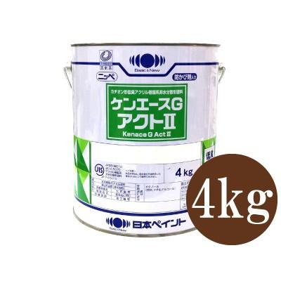 ニッペ ケンエースGアクト2 つや消し白（ND-101） [4kg] 日本