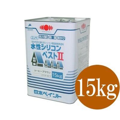 送料無料】 ニッペ 水性シリコンベスト2 [15kg] 日本ペイント : カラー