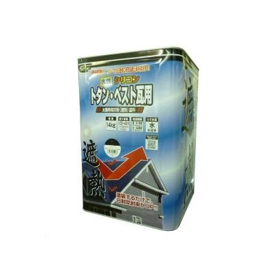 送料無料】ニッペ 水性シリコントタン・ ベスト瓦用[14kg] 日本 