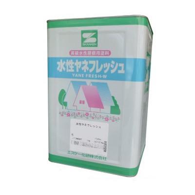 送料無料】 エスケー 水性ヤネフレッシュシリコン艶消し 淡彩色 [15kg 
