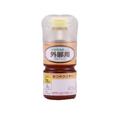 和信ペイント 油性 外部用ウレタンニス (半つやクリヤー) [270ml] 1液 
