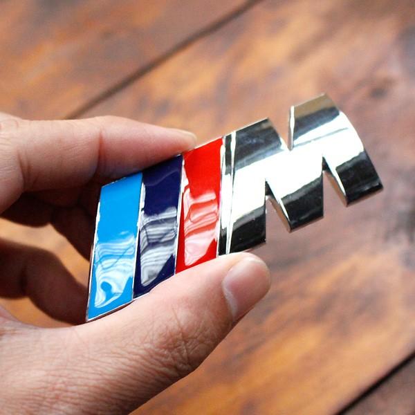 3D エンブレムステッカー 「M」 BMW カーアクセサリー 立体ステッカー クルマ アメリカ雑貨 アメリカン雑貨 | ブランド登録なし | 01