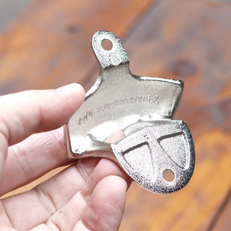 栓抜き 壁面 メタルウォールマウント ボトルオープナー バドワイザー