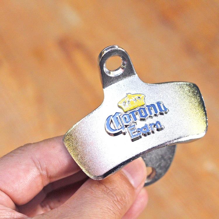 栓抜き 壁面 メタルウォールマウント ボトルオープナー CORONA EXTRA 