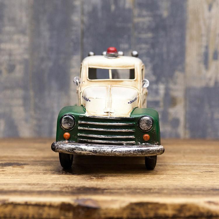 ブリキオブジェ ヴィンテージカー レッカー車 1704E-6348 レトロ