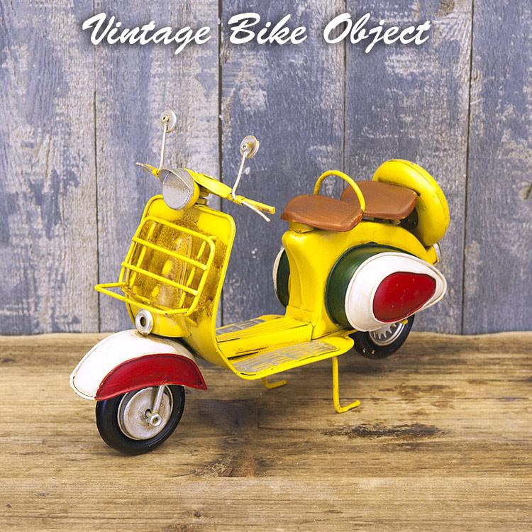 バイク　ブリキ Amazon.co.jp: ブリキのバイクフィギュア ヴィンテージ風 E