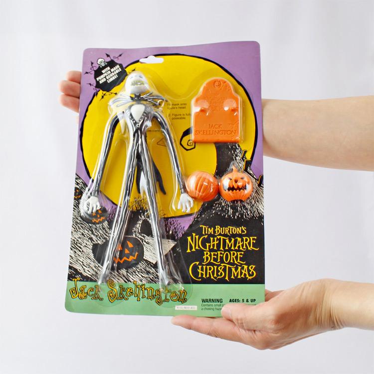 ナイトメア・ビフォア・クリスマス ジャック・スケリントン ベンダブルフィギュア ハロウィーン  ティム・バートン アメリカン雑貨 | ブランド登録なし | 04