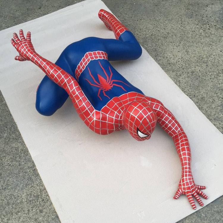 等身大フィギュア スパイダーマン クライム 壁面用 161cm FRP製 SPIDERMAN アメキャラ アメリカ雑貨｜colour｜03