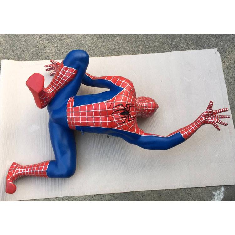 等身大フィギュア スパイダーマン クライム 壁面用 161cm FRP製 等身大フィギュア スパイダーマン クライム 壁面用 161cm FRP製