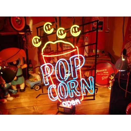 ネオンサイン POPCORN ネオン管 照明 店舗装飾 インテリア ネオンサイン POPCORN ネオン管 照明 店舗装飾 インテリア