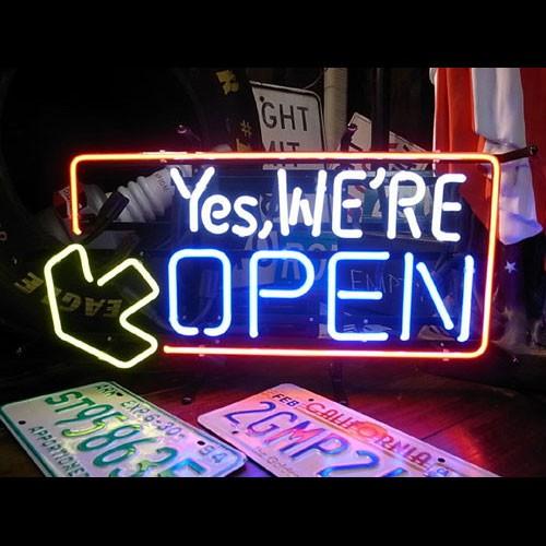 ネオンサイン YES WE