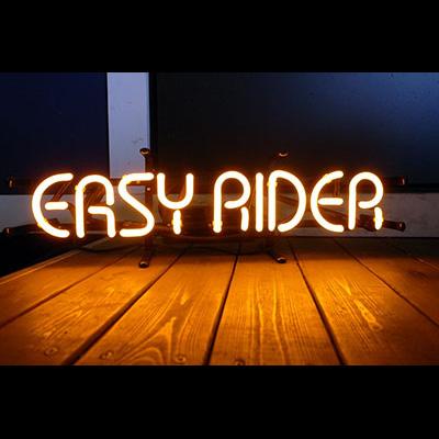 ネオンサイン ＜EASY RIDER イージーライダー＞ サイズ：H9×W53cm ネオン管 照明 店舗装飾 インテリア ガレージ | ブランド登録なし