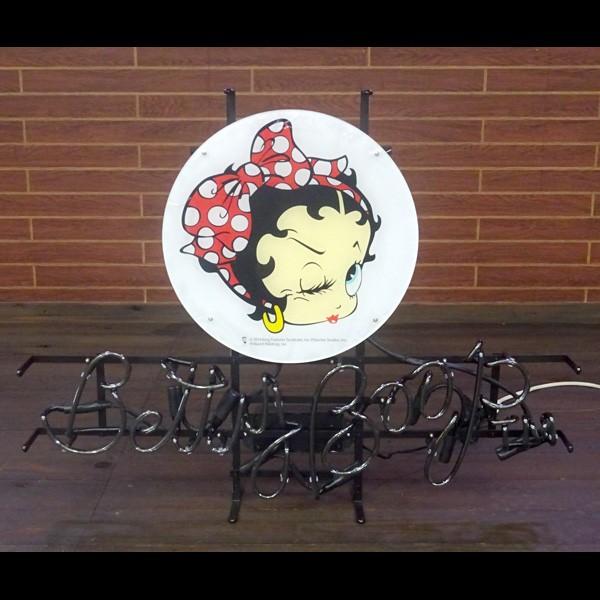 定番，品質保証 アメリカンネオンサイン Betty Boop ベティーブープ