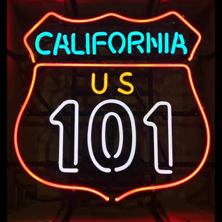 アメリカンネオンサイン ＜CALIFORNIA 101 カリフォルニア101＞サイズ 