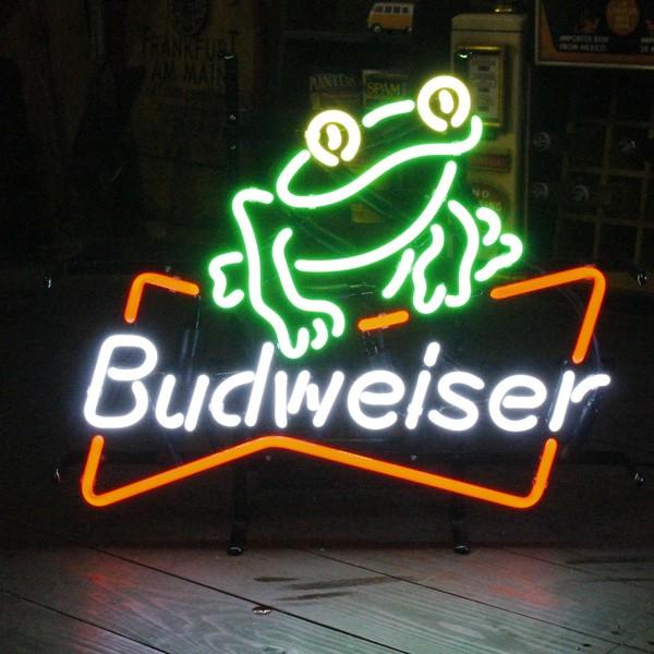 ネオンサイン Budweiserfrogバドワイザーフロッグ ビール ネオン管 照明 アメリカンインテリア アメリカン雑貨 B アメリカン雑貨colour Yahoo 店 通販 Yahoo ショッピング