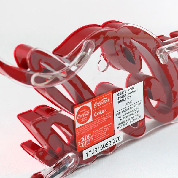 Coca Cola コカコーラブランド 「ミニ レタリング LEDサイン Coca Cola コカコーラブランド 「ミニ レタリング LEDサイン