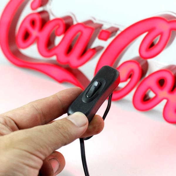 Coca Cola コカコーラブランド 「ミニ レタリング LEDサイン Coca Cola コカコーラブランド 「ミニ レタリング LEDサイン