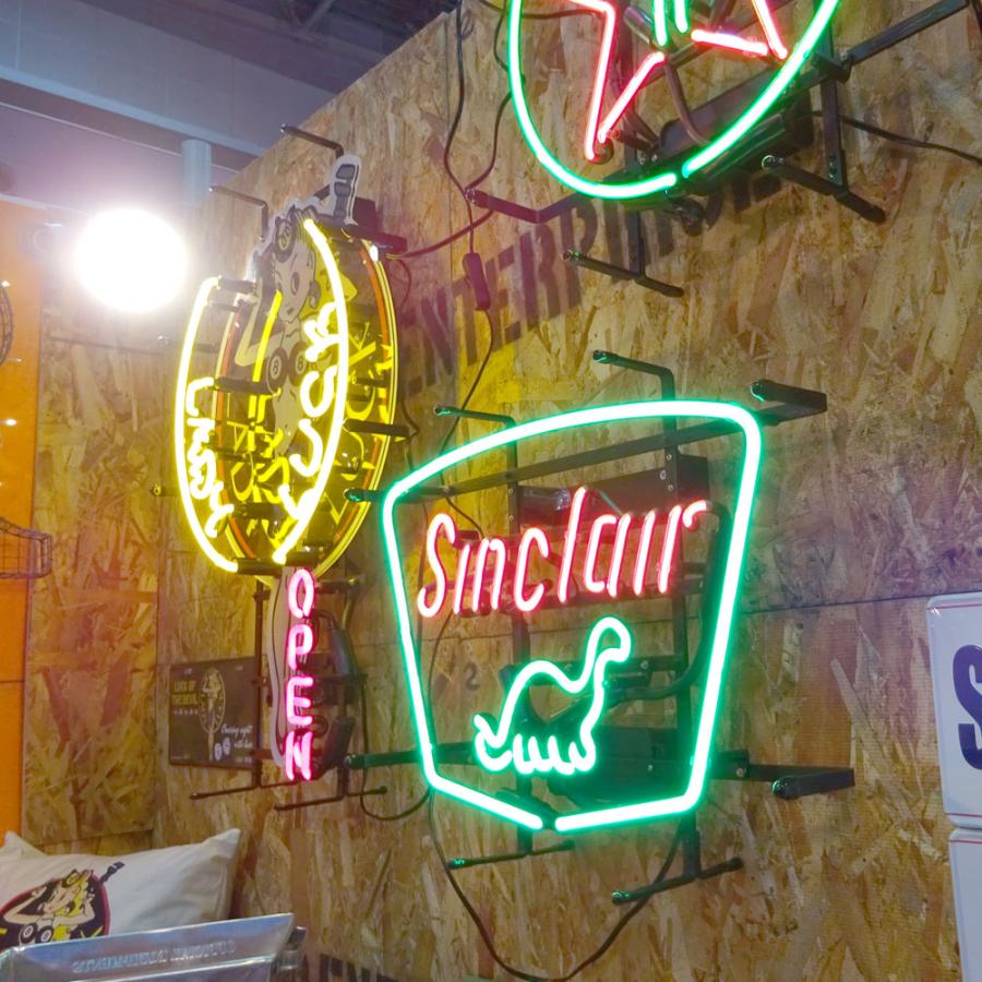 アメリカンネオンサイン シンクレア SINCLAIR H38×W50cm 店舗装飾