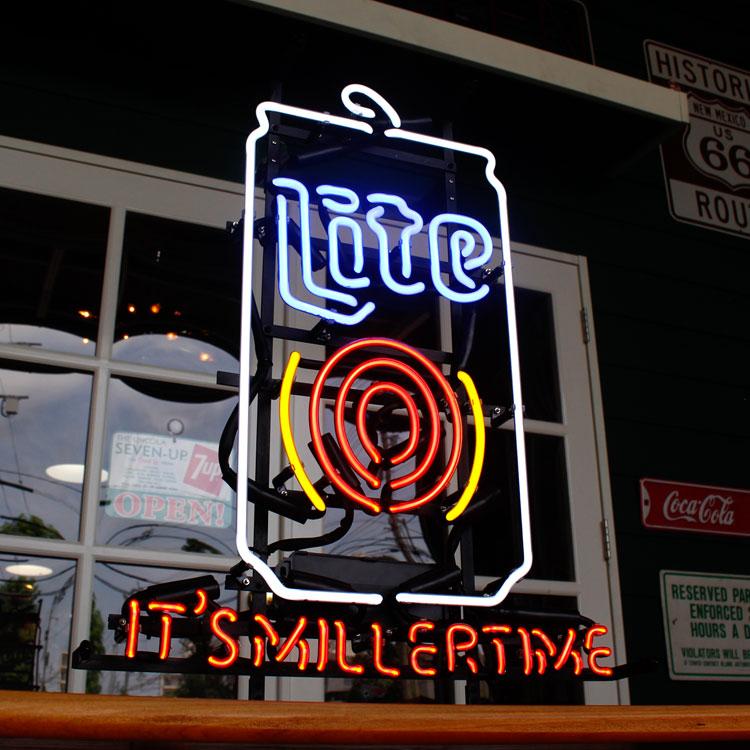 照明 ネオンサイン / Miller Lite インテリア 電飾 店舗 アメリカ雑貨